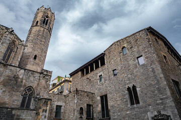 Paisaje urbano de la ciudad de Barcelona, Catalu&ntilde;a, Espa&ntilde;a, Europa.