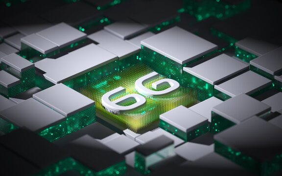 6G Wireless Mobile Communication Technology, Smart Devices, Personal Laptop & Computer	
