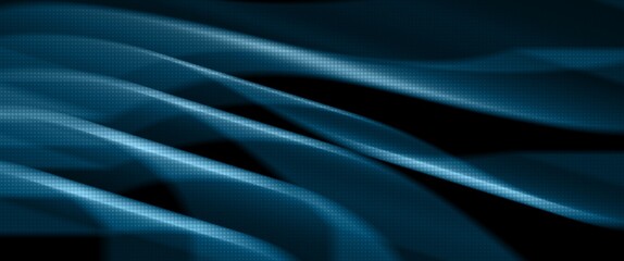 abstract blue wave background