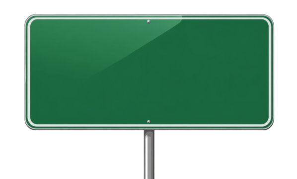Old Blank Street Signboard PNG