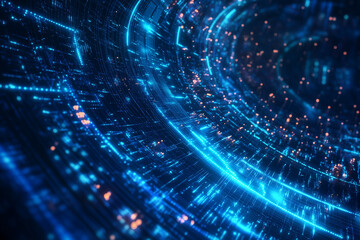 Obraz premium Cybersecurity and information network protection digital concept