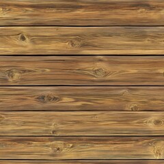 Naklejka premium Rustic wooden planks with natural texture and warm tones