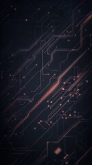 Fototapeta premium High tech background template design.