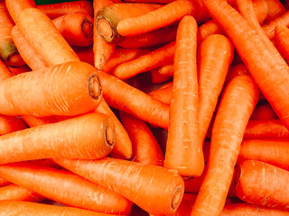 Carrot isolated on white background with clipping path and full depth of field