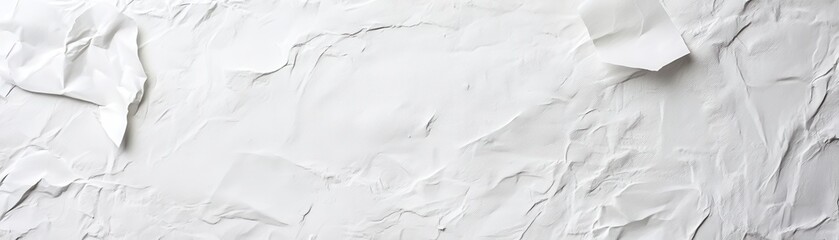 Obraz premium A smooth, pristine white wall showcases a fresh coat of bright white paint, radiating a clean aesthetic.