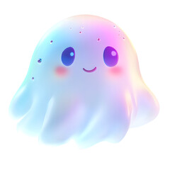 A cute icon in a cartoon style 3D render on a white background