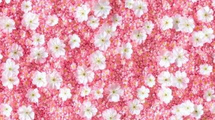 Beautiful cherry blossom flower petal in Spring.