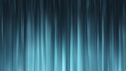 Mystical Teal Forest - Abstract Background