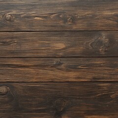 Fototapeta premium Rustic dark brown wooden planks texture background for design projects