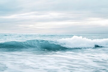 Fototapeta premium Calm Ocean Waves at Dawn (2)