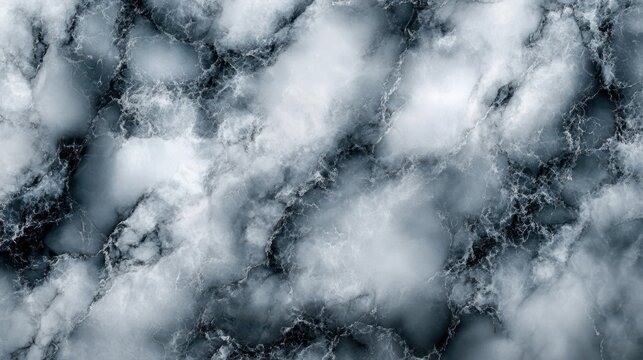 Aerial view of a snow-capped mountain with a plane soaring through the clear blue sky, showcasing nature's beauty and human innovation. - Powered by Adobe