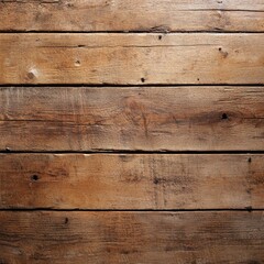 Obraz premium Rustic wooden plank background with natural texture and warm brown tones