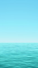 Obraz premium Calm Ocean Water Under a Blue Sky