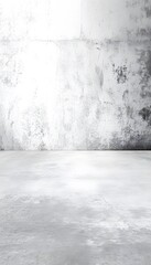 Fototapeta premium Abstract white and grey concrete wall and floor texture