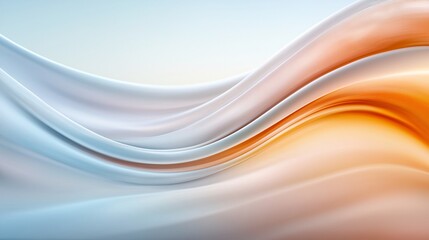 Fototapeta premium abstract design showcasing the essence of information data, dynamic forms, smooth flowing digital waves, futuristic color palette, vibrant energy flow, minimalist aesthetics, modern sophistication,