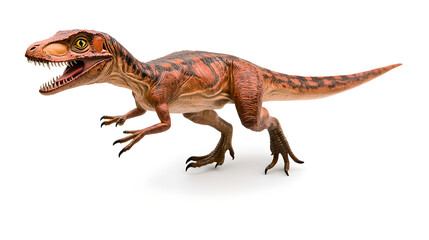 Fototapeta premium Detailed 3D Model of a Dinosaur, Perfect for Educational or Scientific Use