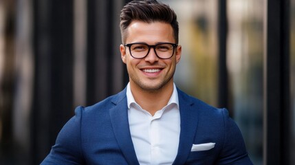 Fototapeta premium Professional Client Advisory Services Portrait