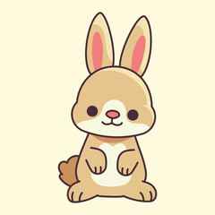 Flat Vector Animal Illustration