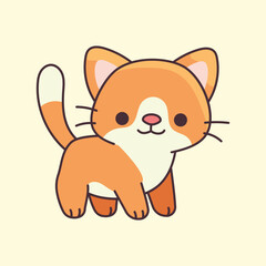 Flat Vector Animal Illustration