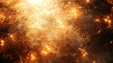 A modern metallic texture background with a blend of shiny new surfaces and vintage grunge effects in copper, bronze, and rusty gold, symbolizing transformation, timeless beauty, and industrial elegan