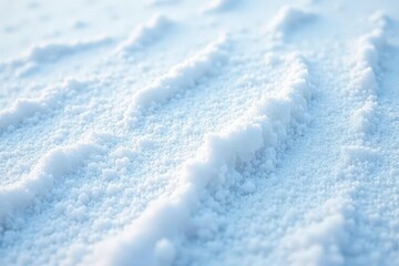 Obraz premium Untouched pristine snowdrift, textured surface, abstract, landscape, alps