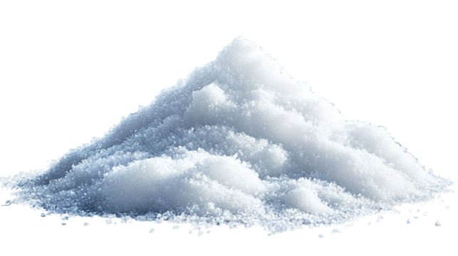 Realistic snow small pile png with transparent background for winter and holiday designs, ideal for christmas projects, seasonal decorations, and digital artworks.