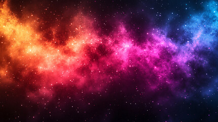 Fototapeta premium A futuristic space scene with advanced technology, distant planets, and glowing stars, symbolizing humanity's exploration, innovation, and the limitless potential of the universe