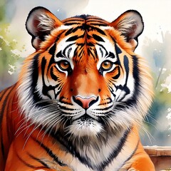 Obraz premium Portrait of a Tiger 