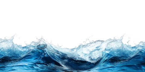 Sea water surface cut out