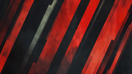 Fototapeta premium Dynamic Abstract Art with Bold Lines and Colors