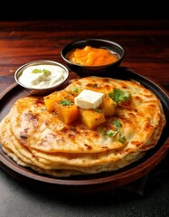 Aloo Paratha or Alu parantha