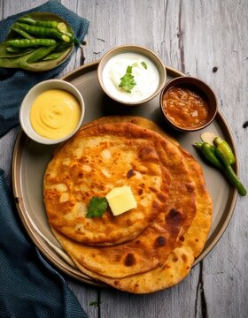 Aloo Paratha or Alu parantha