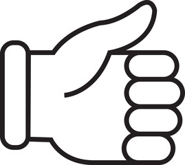 Hand gestures line icon . Handshake, Clapping hands, Victory vector isolated. Horns, Thumb up finger, drag and drop icons. Donation hand gestures, middle finger, helping hand.