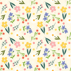 seamless floral pattern