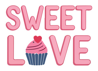 romantic sweet love poster vector design templates 