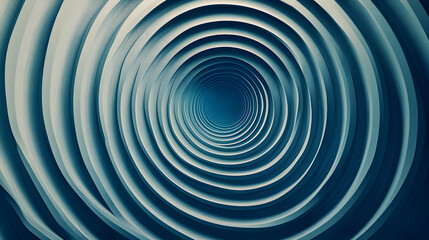 Obraz premium op art piece featuring a series of concentric circles that appear to pulse and shift in size as the viewer moves 