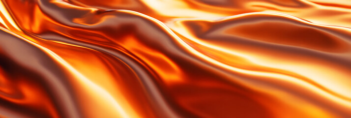 Obraz premium Abstract fluid metal splash image