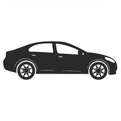 Car silhouette vector illustration