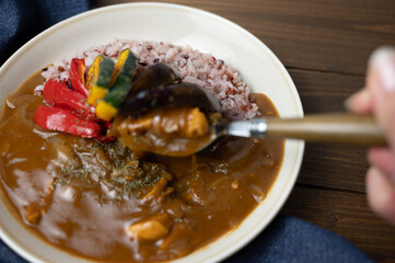 夏野菜カレー
