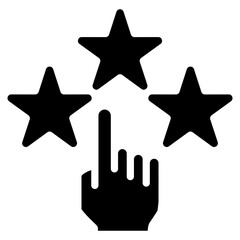 User Experience Glyph Icon