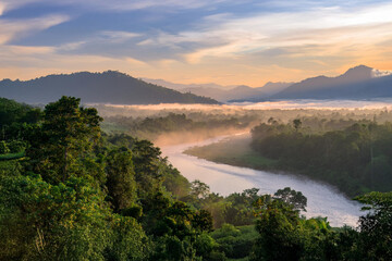 Obraz premium nature scenery background