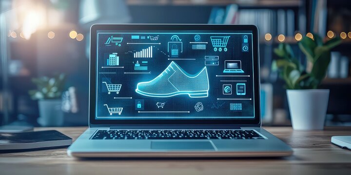 AI generating automated product descriptions for e-commerce sites.