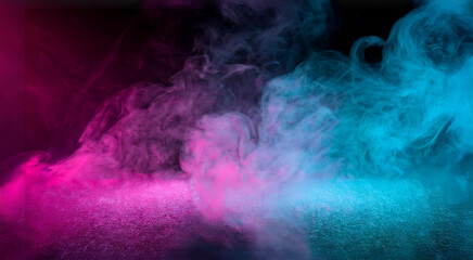 abstrack colorfull fog background 