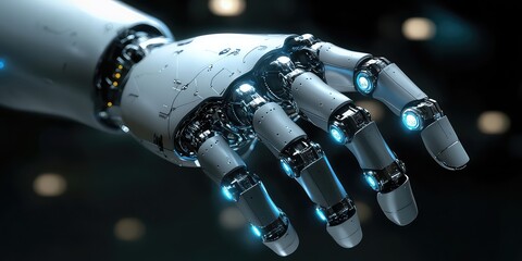 AI summarizing complex scientific findings into concise reports.