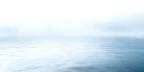 The water is calm and blue