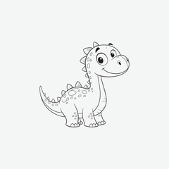 Explore premium dinosaur vector outline designs perfect for logos, illustrations, and creative projects. Download high-quality dinosaur silhouettes in various styles for free or purchase.