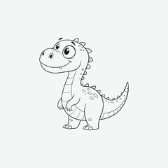 Explore premium dinosaur vector outline designs perfect for logos, illustrations, and creative projects. Download high-quality dinosaur silhouettes in various styles for free or purchase.