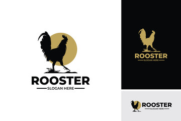 Rooster Chicken Logo Design Templates