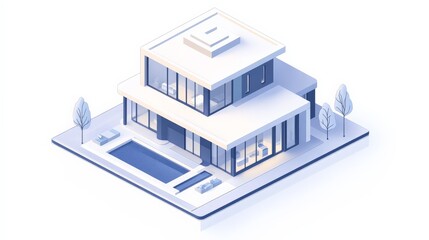 AI-powered real estate investment analytics, futuristic business property valuation technology