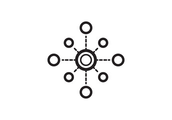 Obraz premium Multi channel icon